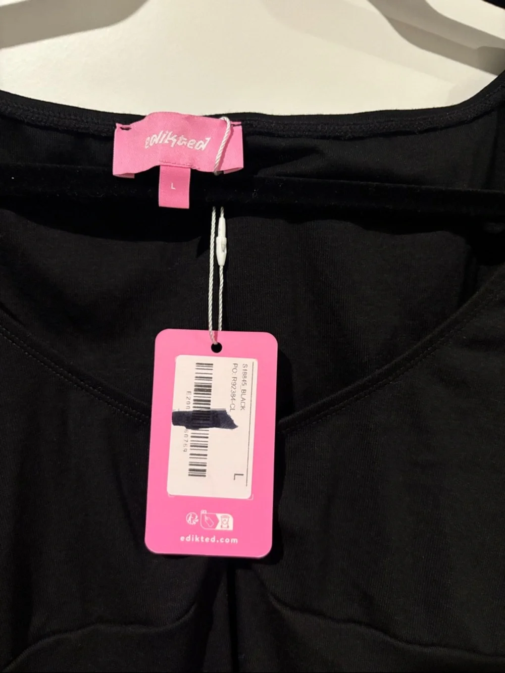Jonah Long Sleeve V Neck Bodysuit - Picture 5 of 7